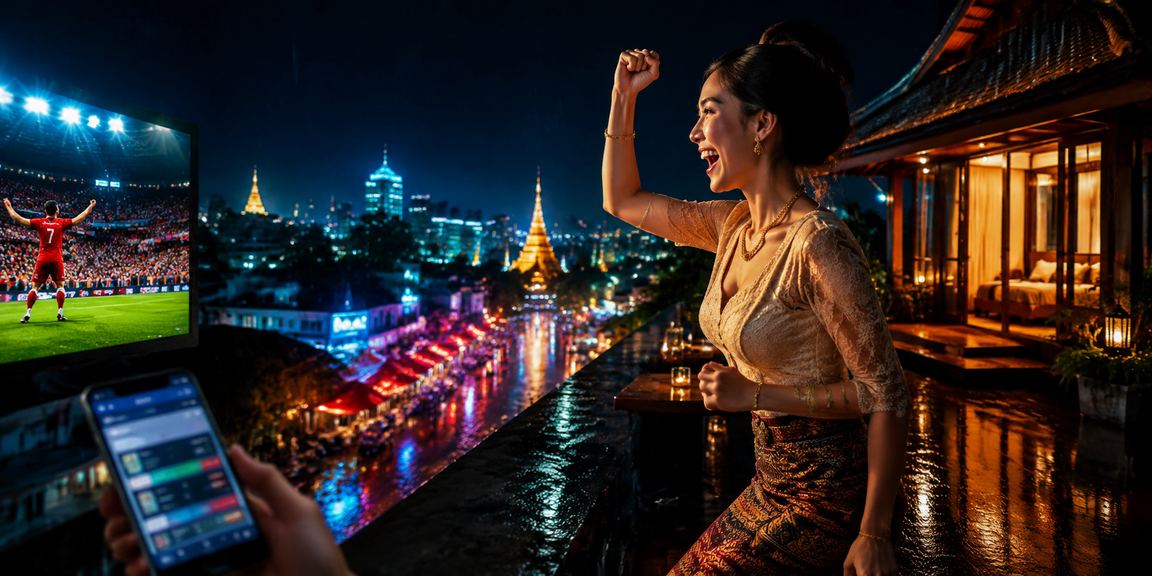 မြန်မာ့အင်္ကျီဝတ်ဆင်ပြီး Inle ရေကန် ပတ်ဝန်းကျင်တွင် ကစားသမားများ