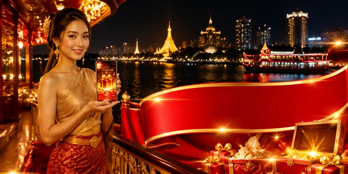 မြန်မာ VIP bonus longyi garment